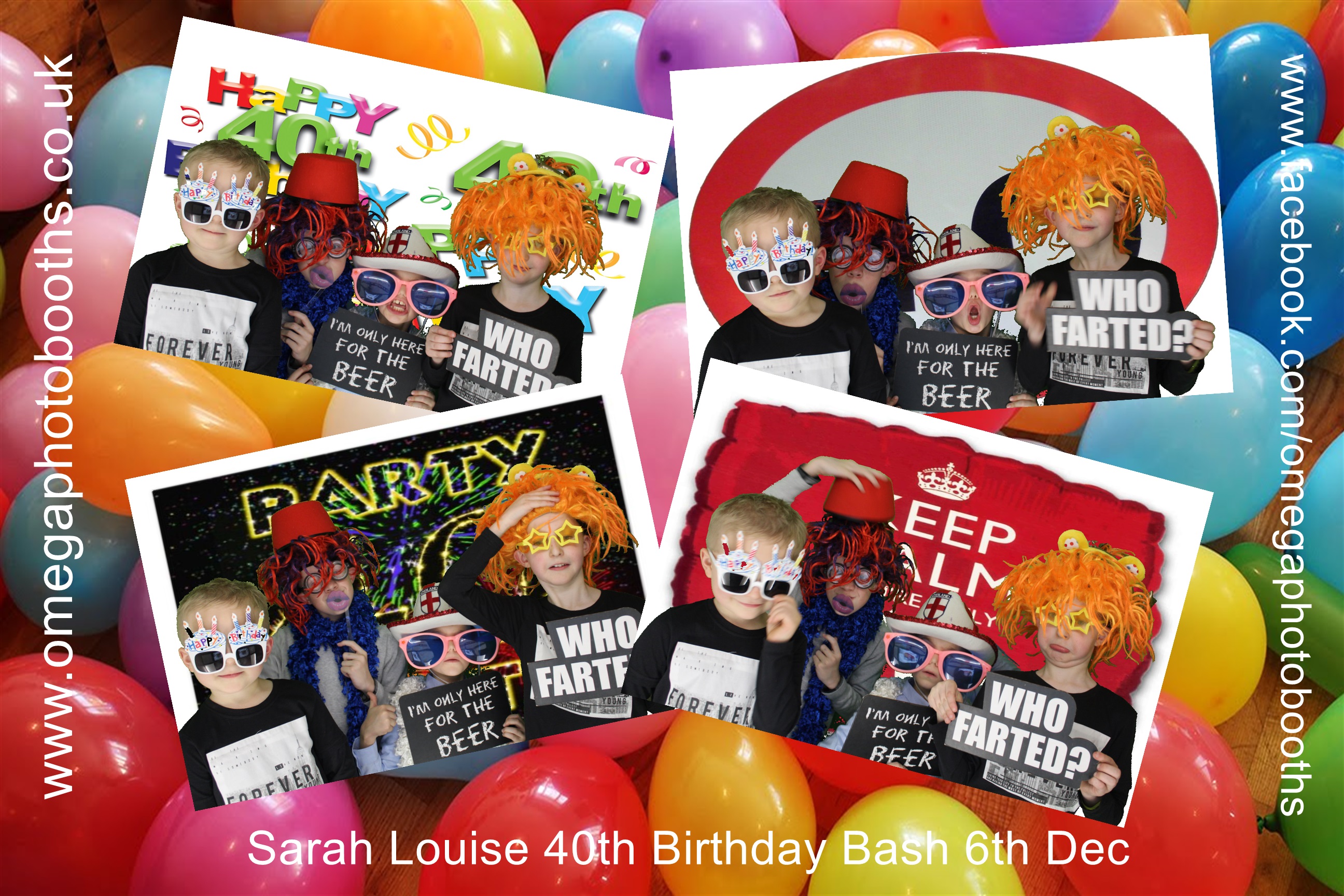 Sarah Louise 40th  | View more photos from the event at gallery.omegaphotobooths.co.uk/u/Omega-Photobooths/Sarah-Louise-40th